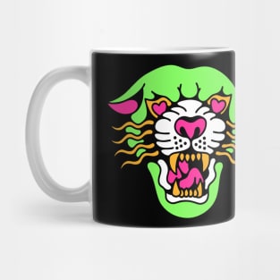 Panther eye heart Mug